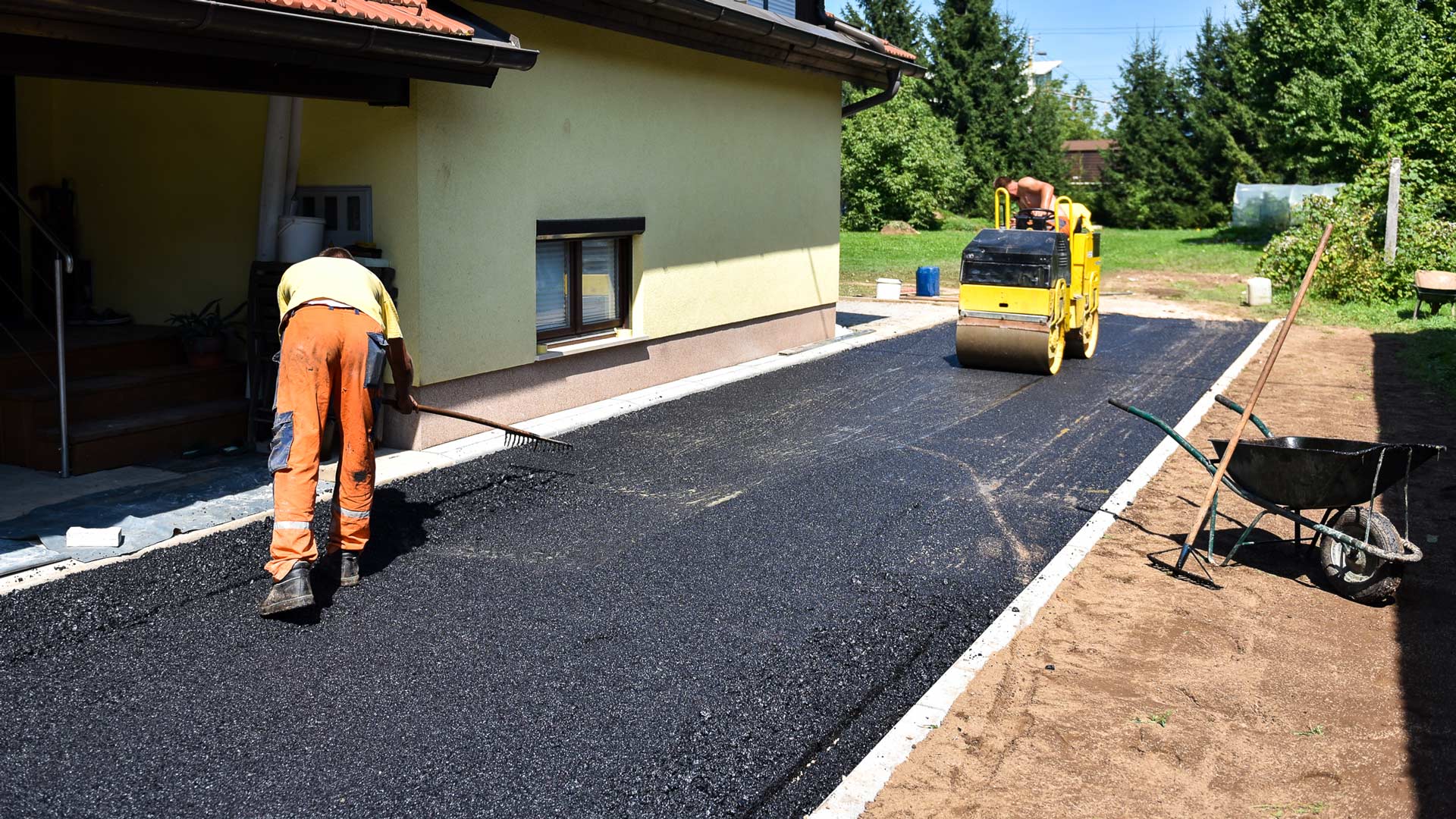 tarmac work that we are doing
