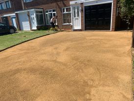 Driveway before
